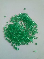Manufacturers Exporters and Wholesale Suppliers of Round 3mm Synthetic Emerald Jaipur Rajasthan